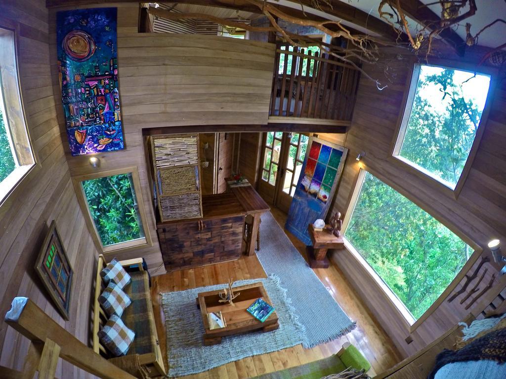 הוילה קסטרו La Casa Del Arbol De Chiloe חדר תמונה