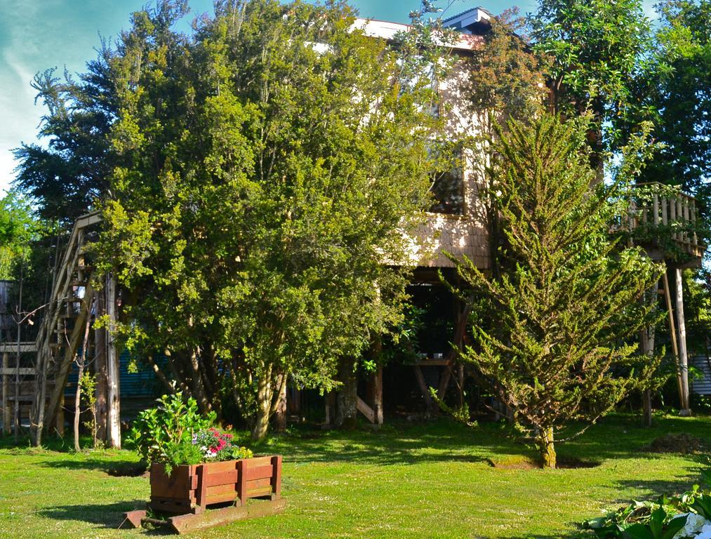 הוילה קסטרו La Casa Del Arbol De Chiloe מראה חיצוני תמונה